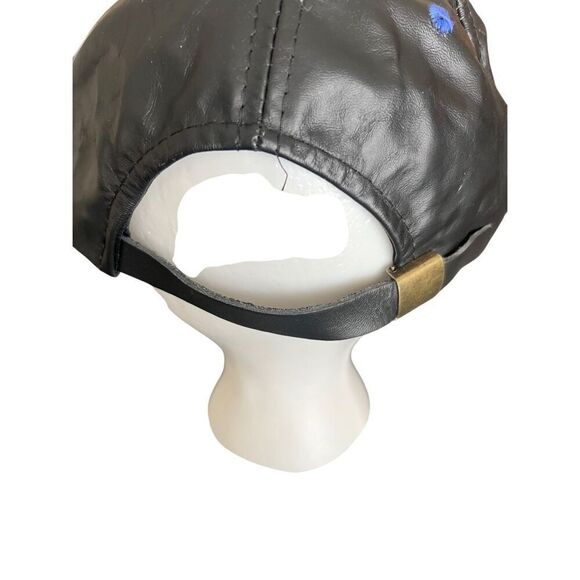 NWT Jeff Gordon #24 NASCAR Dupont Racing LEATHER HAT made in USA - Picture 4 of 9